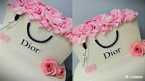 christian dior cake ideas|How to make Dior Bag cake Ideas// .